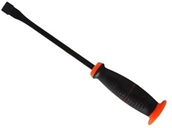 WJIAYAO Brechstangen 2 STÜCKE Heavy Duty Brecheisen mit Abgewinkelter Spitze Schutz Hammer Schlagkappe(12 In Pry Bar)