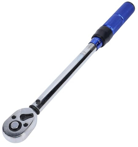 Clé de Torsion 3/8 Pouces, 72 Dents Bidirectionnelles pour L'entretien des Motos 5-60N·m