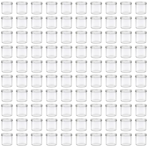 Vitrea 200x Marmeladengläser 125 ml - ohne Deckel TO 66 - Einmachgläser zum befüllen ohne Schraubdeckel - Sturzgläser für Marmelade Schraubgläser - leere Gläser - 200 Stück