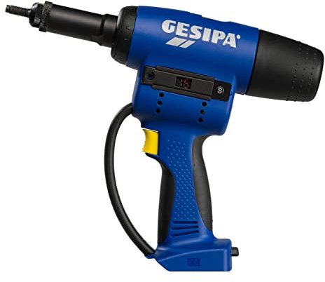 GESIPA Akku Blindnietmutterngerät FireBird Pro Gold Edition (Setzkraft 20000 N; Setzhub: 10 mm; 18V, 2Ah; ohne Akku) 1679672