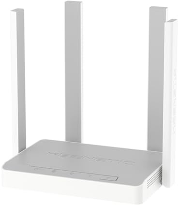 Keenetic Runner 4G (KN-2212) Módem Router 4G Wi-Fi Mesh N300 con Smart Switch de 4 Puertos
