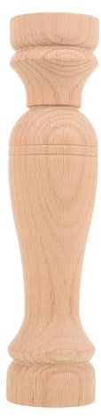 ANDRESLAD Colonna Legno Intagliato Per Arredamento Pilastri Decorativi Legno Naturale Per Mobili e Decorazioni Casa