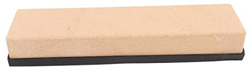 Kit de Piedra para Afilar Cuchillos de Topacio de Primera Calidad, Juego Profesional de Piedras de Afilar de Grano 1000 con Base para Cubiertos de Cocina, Tijeras, Hachas y