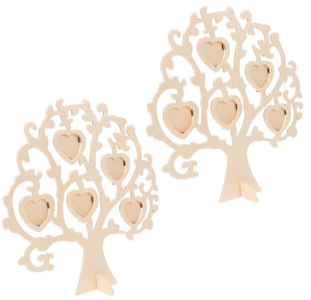 Ciieeo 1 Satz Bilderrahmen Aus Holz Bildhalter Selber Machen Fotorahmen Selber Machen Kinder Handgefertigter Fotohalter Für Kinder Kreativer Fotohalter Pappelsperrholz Beige 2st