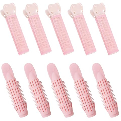 10 Stück Volumen Clips Haare Lockenwickler Kurze Haare Wickler Für Haare Volumen Wurzelspangen für Haarvolumen DIY Styling Tool Haarspange für Lange Mittelgroße Kurze Haare