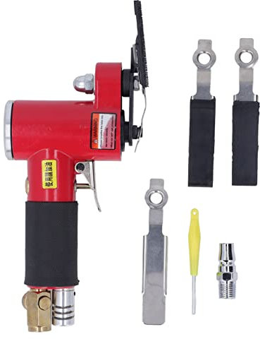 MOZUO Pneumatic Die Grinder, Right Angle Die, Pneumatic Powered Right Angle with Wrench and Air Inlet Port, 1/4inch Zinc Alloy Polisher Tool Set Kit