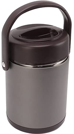 Cocoarm Vacuum Food Flask 2L Double Layer Insulated Thermal Lunch Box for Hot Food Stainless Steel Food Container Heat Retention Box for Adults Office Travel Outdoor