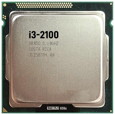 I3-2100 CPU Used 2-Core 4-Thread Desktop Processor 3.1 GHz 3M 65W LGA1155