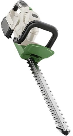 Cortasetos Eléctrico Inalámbrico De 21V Y 2600Mah con 2 Baterías Y Cargador Incluido. Cortasetos con Cuchilla De Acero De 50Cm