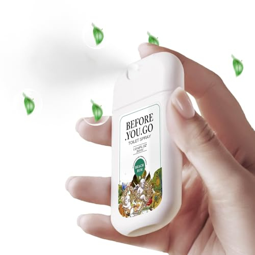 Poop Spray | Badezimmer Kotspray für Toilette, Badezimmer-Lufterfrischer, Geruchsbeseitiger, 30 ml für schnelles Verstecken von Gerüchen