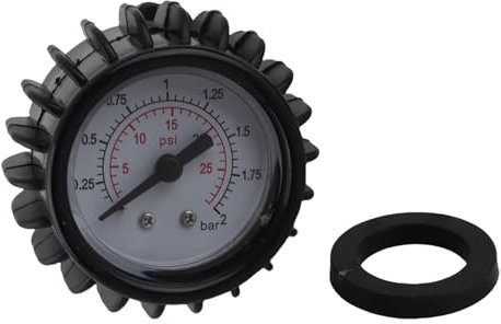 KJAOYU Inflatable Boat Barometer - Rubber Dinghy Unidirectional Pressure Gauge Measuring Tool - Essential for Boaters, s & Inflatable Enthusiasts