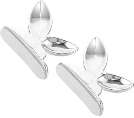 OUNONA Lève-siège de Toilette en Acrylique 2 Pcs, Accessoire Salle de Bain Léger et Compatible pour Rehausseur Wc, pour Éviter Contact Direct de Bain