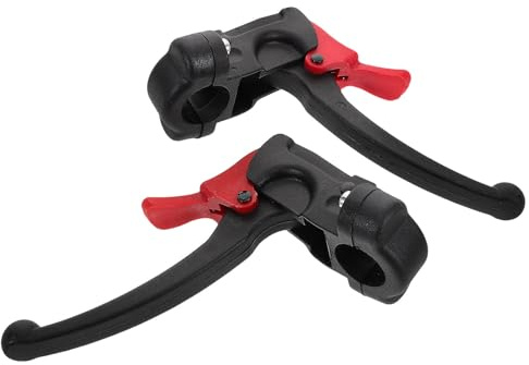 Zerodeko Wheelchair Brake Handle Pair Plastic Brake Accessories for Transport Chair and Manual Wheelchair Featuring Universal Fit and Enhanced Safety