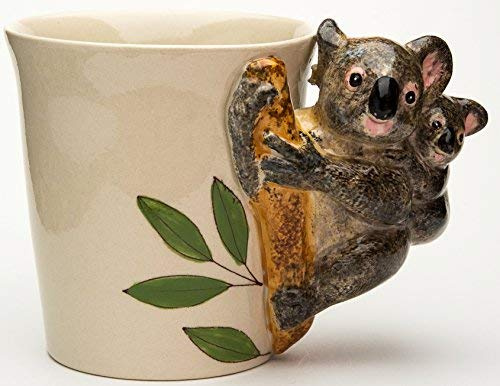 B2SEE 3D-Keramik Tasse Becher mit Motiv Koala Bär