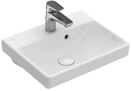 Villeroy & Boch 735845R1 Rechteckiges Waschbecken, rechteckig, weiß, 450 mm, 370 mm, 10,4 kg