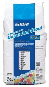 MAPEI Keracolor U UnSanded Powder Grout - 10LB/Bag - Premium Superior (00 White)