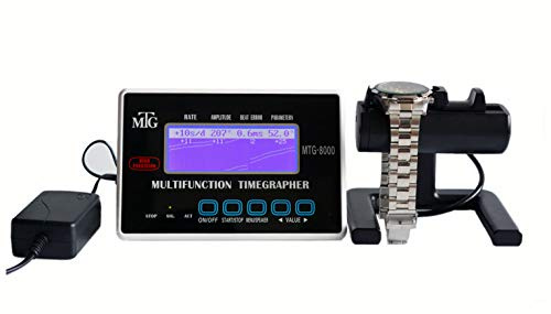 LLF MTG-8000 - Tester meccanico per orologi, multifunzione timegrapher