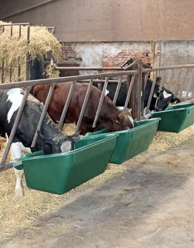 Groß-Futtertrog zum Einhängen 180 L für Mastbullen und Kühe - N° 1800 - Futtertrog Wassertrog
