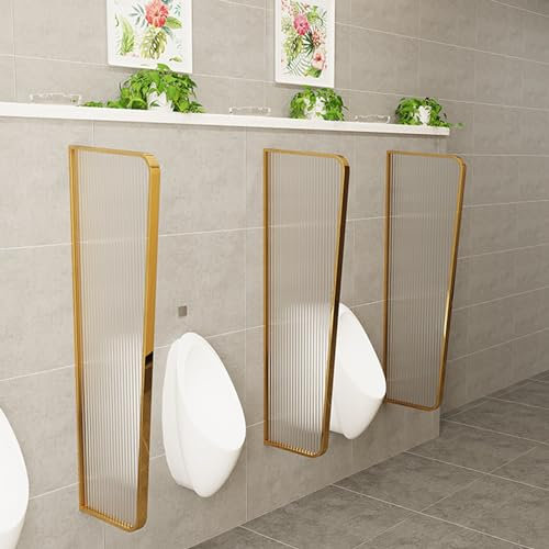 WC Trennwand, Urinal-Trennwand,Urinal Schamwand,vorwandelement Wc,toilette Trennwände,bodenstehende Urinal-Schallwand Für Erwachsene,Urinal-Sichtschutz,Toiletten Trennwand,kreative Trennwand ( Color :