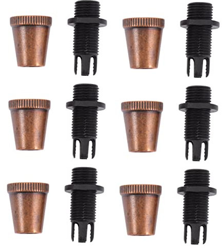 KONTONTY 6piezas Clips Para Cables De Iluminación Color Rojo Antiguo Accesorios Diy Para Fijación y Gestión De Cables Lámparas Colgantes Fácil Instalación y Uso Duradero