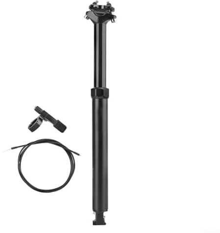 YUANGANG Fahrradsattelstütze, Fahrradsattelstütze aus Aluminiumlegierung, 30,9 x 425 mm, Sattelstütze, Fahrradsattelstange mit verstellbarer Klemme, Fahrradzubehör für Mountainbike, Rennräder