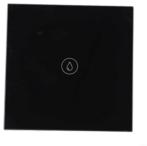 Zeroupshop Interrupteur tactile Wifi pour chauffe-eau, minuteur 40 A, pour chauffe-eau, climatiseurs et autres équipements haute puissance (noir)