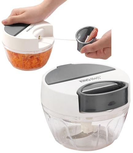 Kinghoff KH-1881 - Cortador de verduras con cuerda (400 ml)