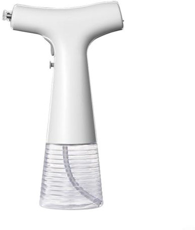 Pulverizador de aceite eléctrico recargable de diseño sostenible para chefs caseros ecológicos (blanco)