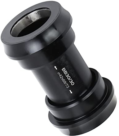 Soporte Inferior Para Bicicleta De Montaña BB30 Compatible Con Bicicletas De Carretera Eje Central Press Fit Rodamientos De Acero Sellados Marco De Aleación De Aluminio Ligero Y Resistente Ideal Para