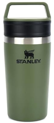 Stanley 1913 Mug Isotherme Cafe To-Go 0.35L - Dried Pine | 4 Heures Chaud - 5 Heures Froid - Étanche et Compact - Thermos Café avec Poignée - Lavable au Lave-Vaisselle