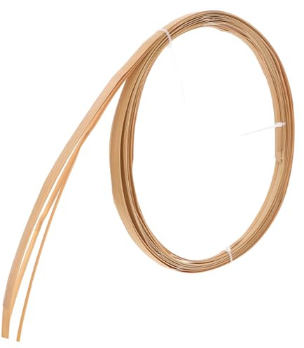FONDOTIN Vimini da Intreccio in Legno Beige 4 Pezzi Facili da Modellare e Piegare per Decorazioni Matrimonio e Lavori Artigianali Rustici ed Eleganti