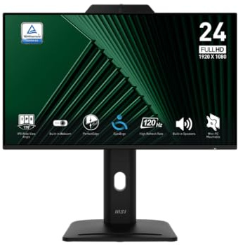 Msi Pro Mp242pmgde 24 Ips Fhd - Flachbildschirm (tft/lcd) - 61 Cm (9s6-3pd89T-002)