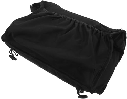HAMPPLIES Borsa Portaoggetti Inferiore per Passeggino in Oxford Organizer per Passeggino per Spesa Pannolini Doppia Apertura Facile da Usare Compatibile la Maggior Parte dei Passeggini