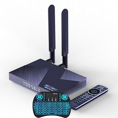 Android TV Box, 8GB RAM, 64GB Storage, RK3588 Octa-Core Processor, WiFi 6, Bluetooth 5.0, Ultra HD 8K/4K Streaming, Smart Media Player