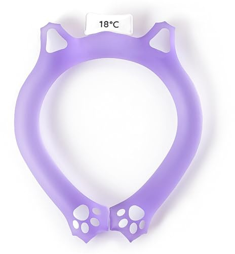 Sunstroke Prevention Cooling Ring - Cold Collar For Outdoor Activities And Summer Comfort(Purple)