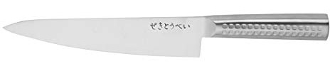 Sekitobei Japanese Cook’s Knife, Stainless Steel, Silver, 38.3 x 23.8 x 8.8 cm
