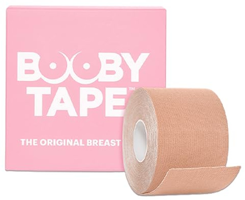 Booby Tape Self-Adhesive Breast Lift Tape Latex Free Nude 5M