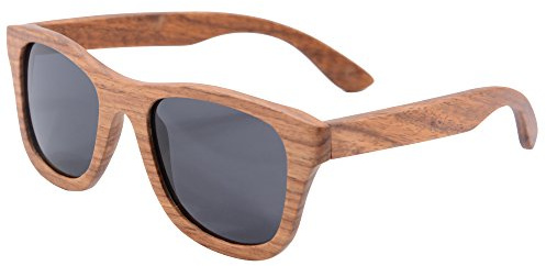 SHINU Holz Sonnenbrille Mit Polarisierten Glaesern Handgemachte Bambus Sonnenbrille Fuer Maenner & Frauen-FG6016