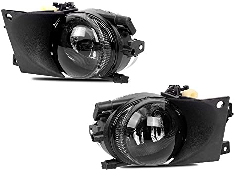 WISGOL Faros antiniebla para 5 Series (E39) 09/2000-06/2004 for standard bumper un par Luces de niebla (humo)