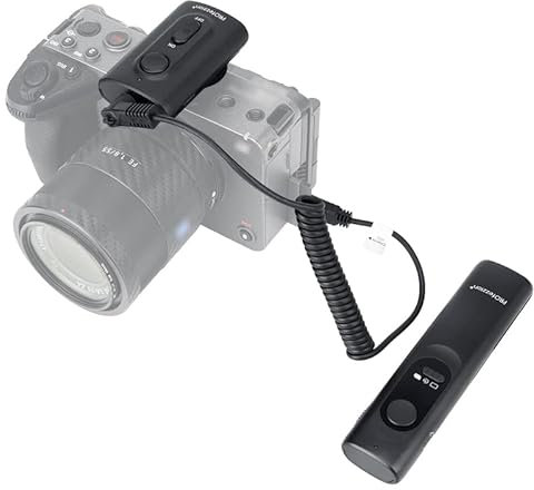 PROfezzion 165ft Wireless Remote Control Shutter Release for Sony A6600 A6500 A6400 A6300 A6100 A7 A7II A7III A7IV A7R A7RII A7RIII A7RIV A7RV A7S A7SII A7SIII A1 A9 A9II A9III RX100 VII VI VA & More