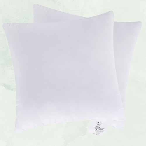 Moon 2er Pack Planet Füllkissen Innenkissen Sofakissen ca. 50x50-450g Recycelten Fasern extra fest
