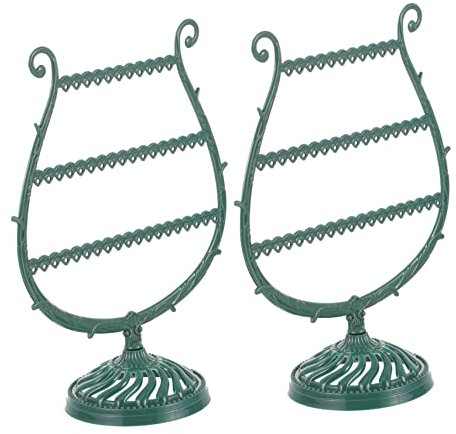 Baluue 2pcs Earring Display Stands Creative Jewelry Storage Holders Earrings Organizer for Women Dangle Holder Organizer