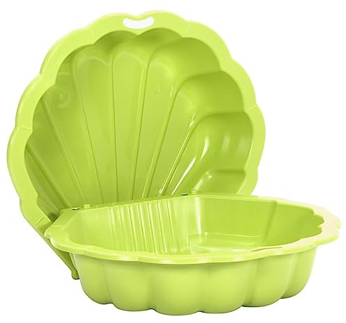 Lot de 2 bacs à sable en plastique Vert 77 x 87 x 21 cm