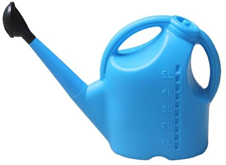Arrosoir De Jardin 5 L - Arrosoir De Jardin en Plastique pour Intérieur Et Extérieur - Arosoire Plan-Te avec Douchette Amovible – Arrosoir Polyvalent pour Plan-tes De Fleurs De Jardin