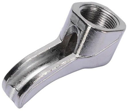 Asixxsix Beccuccio portafiltro Singolo, beccuccio in Lega di Zinco a 1 Via per portafiltro, beccuccio Singolo portafiltro per portafiltro per Macchina da caffè da 51 mm, 53 mm, 54 mm, 58