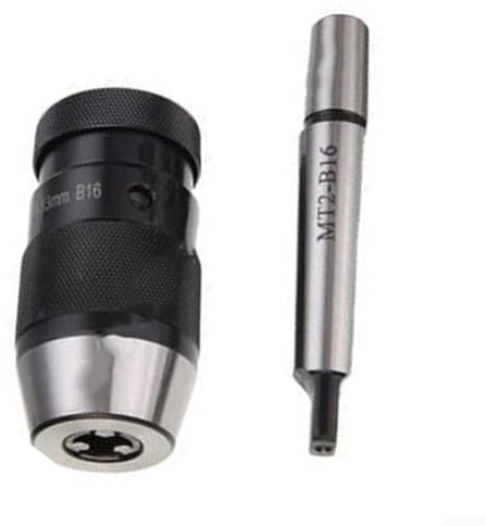 Portabrocas autoajustable B16 de 116 mm con eje MT2 para facilitar los cambios de herramientas