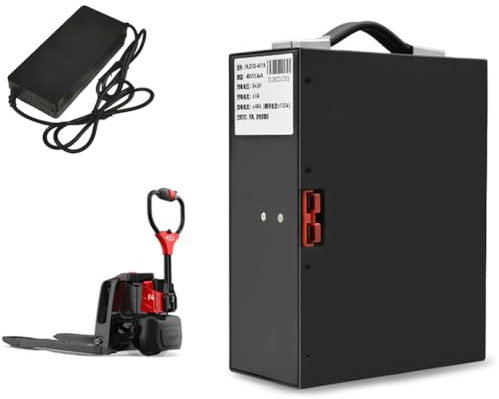 HJGHY 48v,20Ah, Batería de Litio para montacargas eléctrico de 48 V, 10 Ah, 15 Ah, 20 Ah y 30 Ah, para Carga y Descarga de Camiones, para Motor de montacargas de 0 a 1500 W.