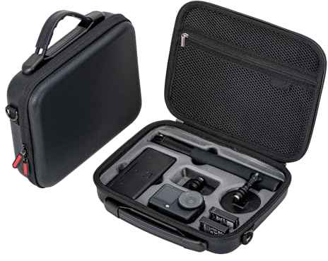 STARTRC PHOTO Bolsa Osmo Action 6 cámara, Portátil Funda de Transporte para dji Osmo Action 6 cámara Accesorios, Estuche de Viaje Compatible con Pack Mejorado Osmo Action 6