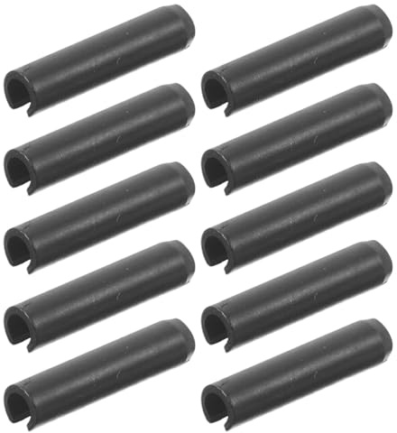 Kisangel Lot de 10 Goupilles à Ressort en Acier à Ressort pour Store Extérieur Rétractable, Goupilles Fendues de Tension pour Auvent Manuel, Accessoires Robustes pour Bricolage