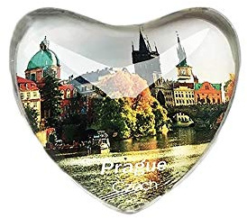 3D Prag Tschechische Kühlschrank Kühlschrankmagnet Kristall Glas Handgemachte Tourist Travel Souvenir Sammlung Geschenk Whiteboard Magnetischen Aufkleber Dekoration